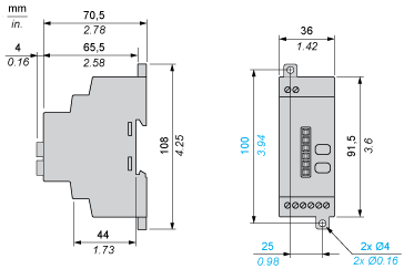 ZBRRA - Harmony、受信機（設定可能）、リレー×2、ボタン×2、LED表示灯×6、単安定、双安定、発停、24～240V AC/DC |  Schneider Electric 日本