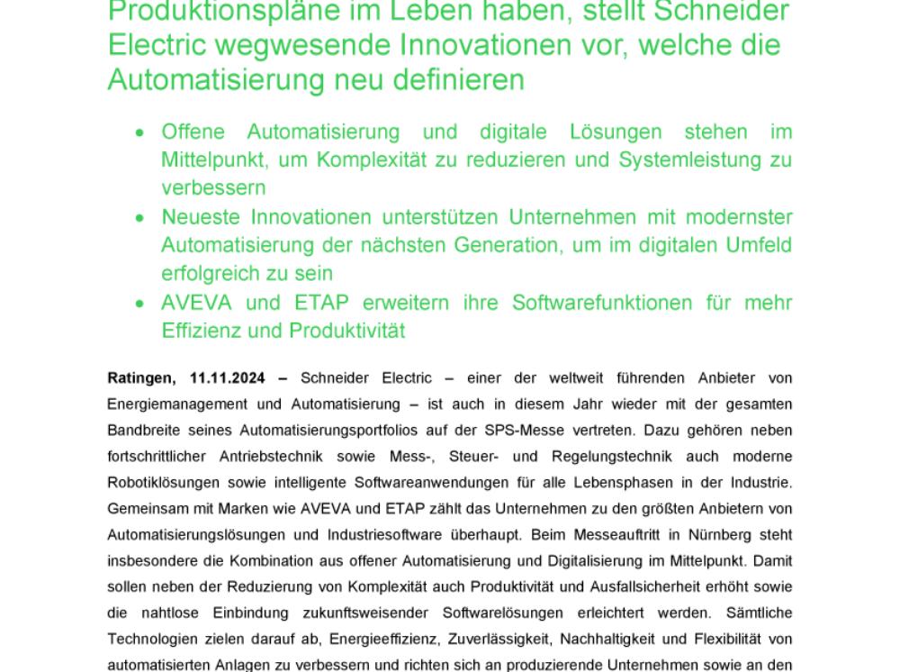 1_Schneider Electric DACH Pressemeldung Überblick SPS-Messe.pdf