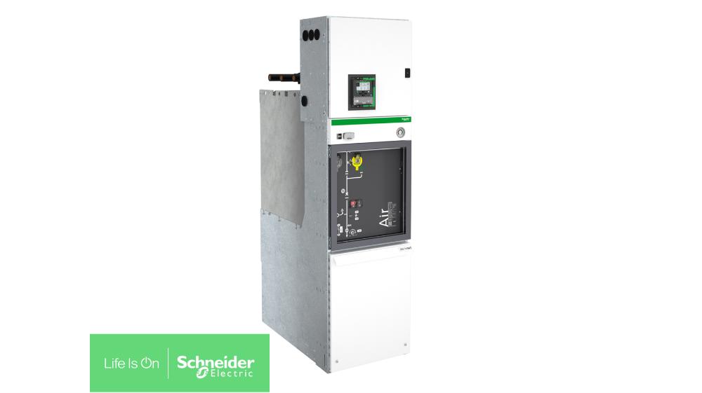 Schneider Electric expands its portfolio of SF6-free green and digital MV switchgear with GM AirSeT™