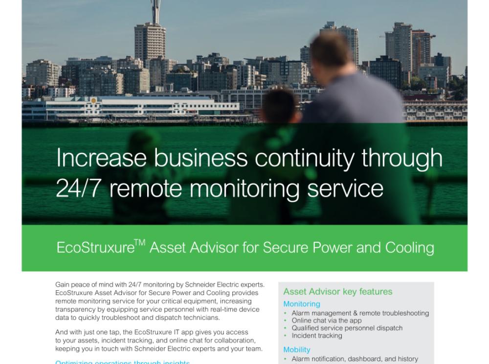 EcoStruxure™ Asset Advisor for Secure Power and Cooling_Flyer_EN.pdf