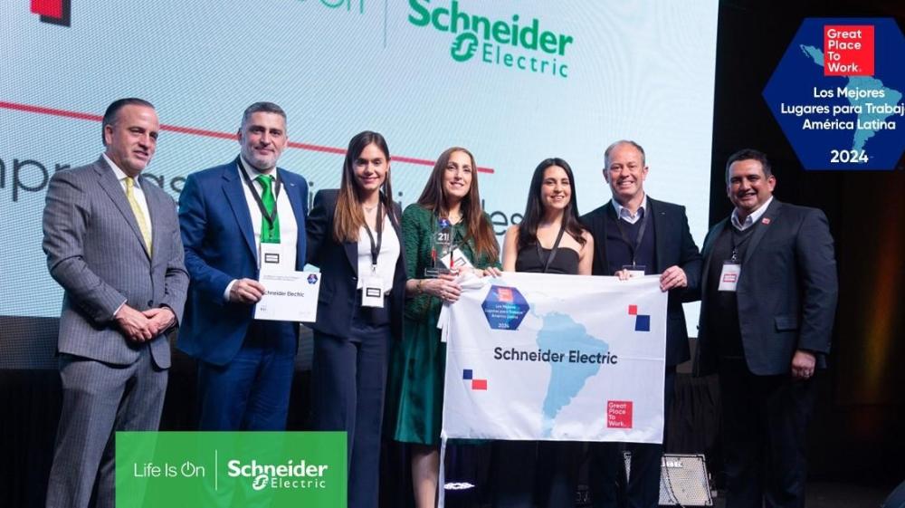 Schneider Electric é novamente reconhecida como uma das melhores empresas para trabalhar na América Latina