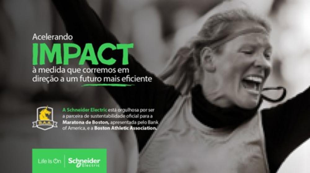 Schneider Electric é nomeada a parceira oficial de sustentabilidade da Maratona de Boston, apresentada pelo Bank of America