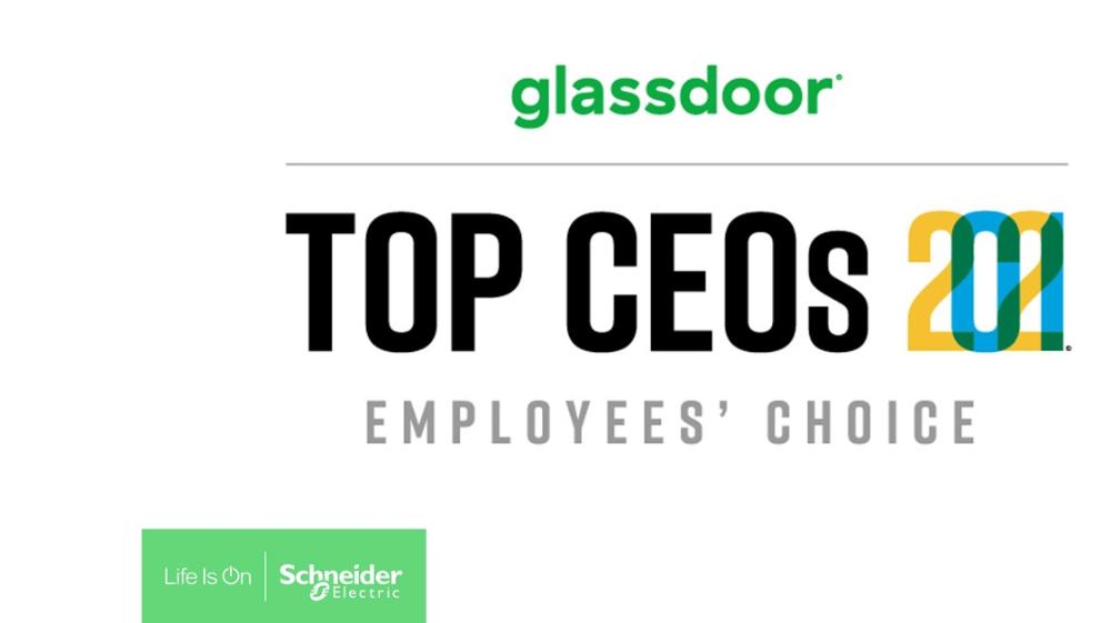 Schneider Electric’s Jean-Pascal Tricoire named a Glassdoor Top CEO in 2021