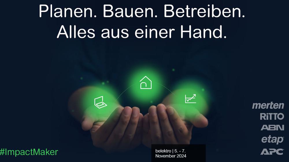 Schneider Electric auf der belektro 2024