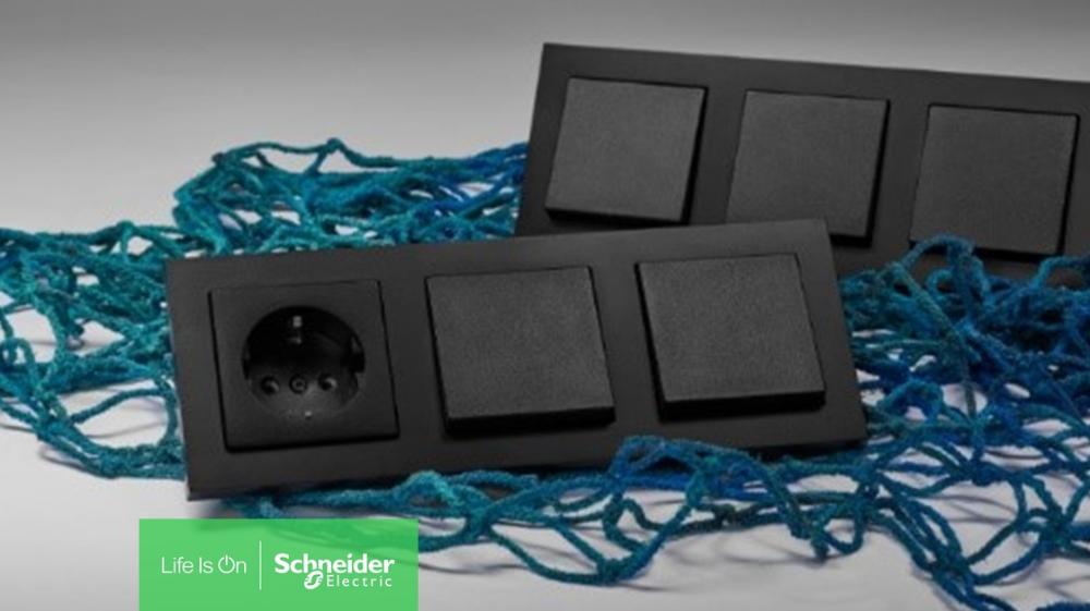 Schneider Electric presenta en el CES 2022 las primeras soluciones energéticas fabricadas con plásticos oceánicos reciclados para hacer los hogares más sostenibles