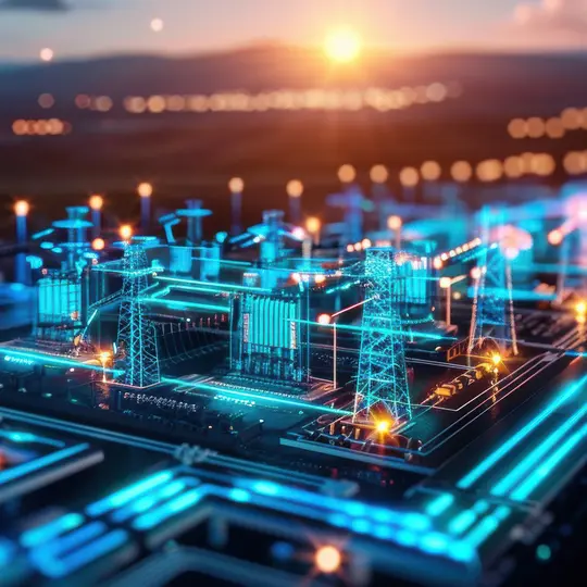 Digital twins of digital electricity networks