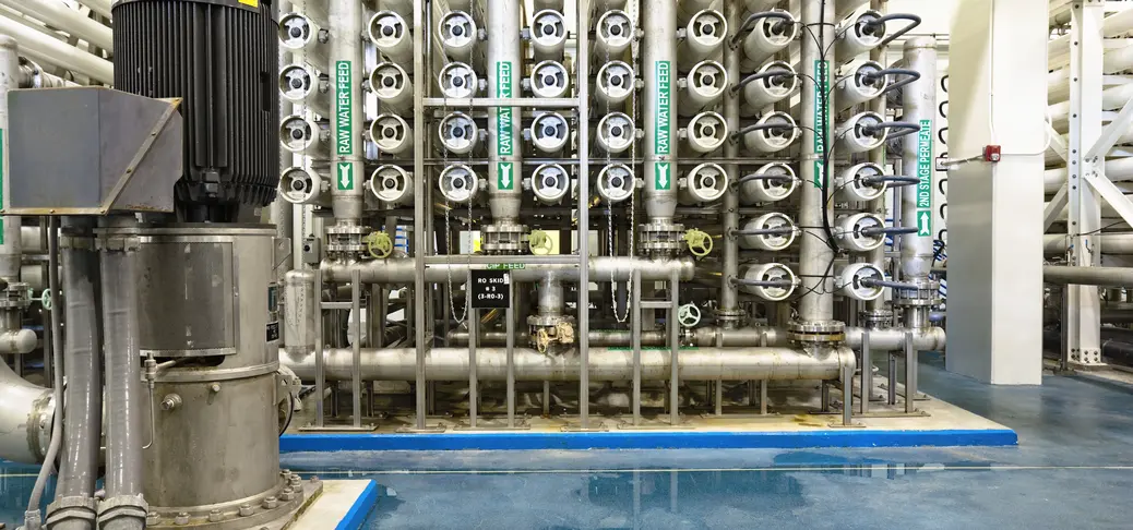 Desalination plants