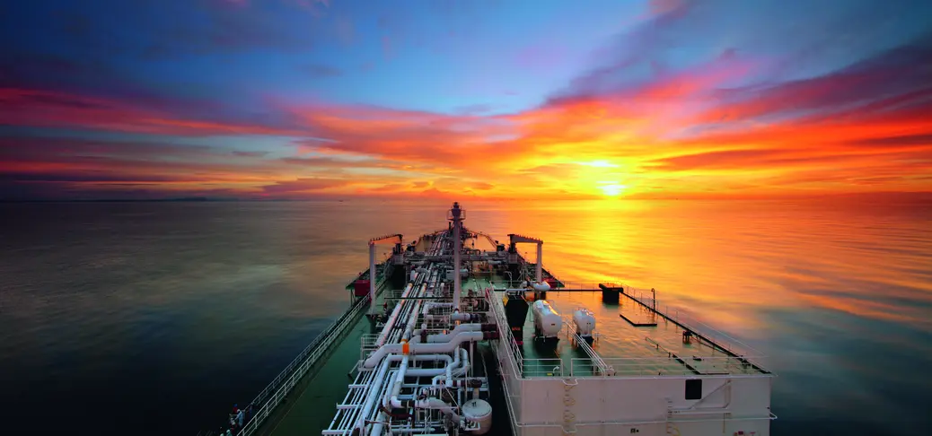 Sea view from the ship