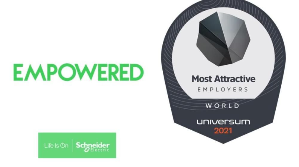 Schneider Electric blandt top 25 af verdens mest attraktive arbejdspladser ifølge Universum undersøgelse