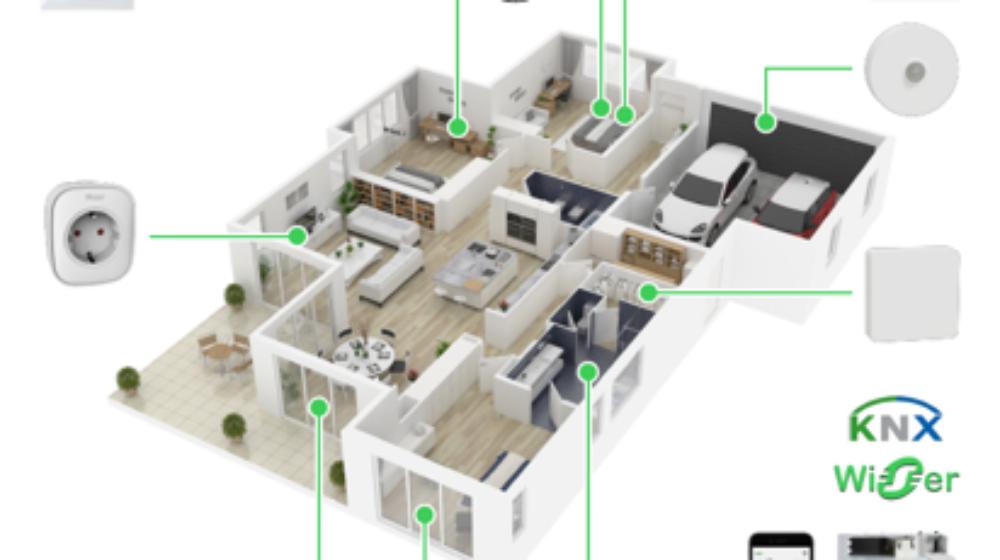 Hybridmodul bygger bro mellem kablet KNX og trådløs infrastruktur