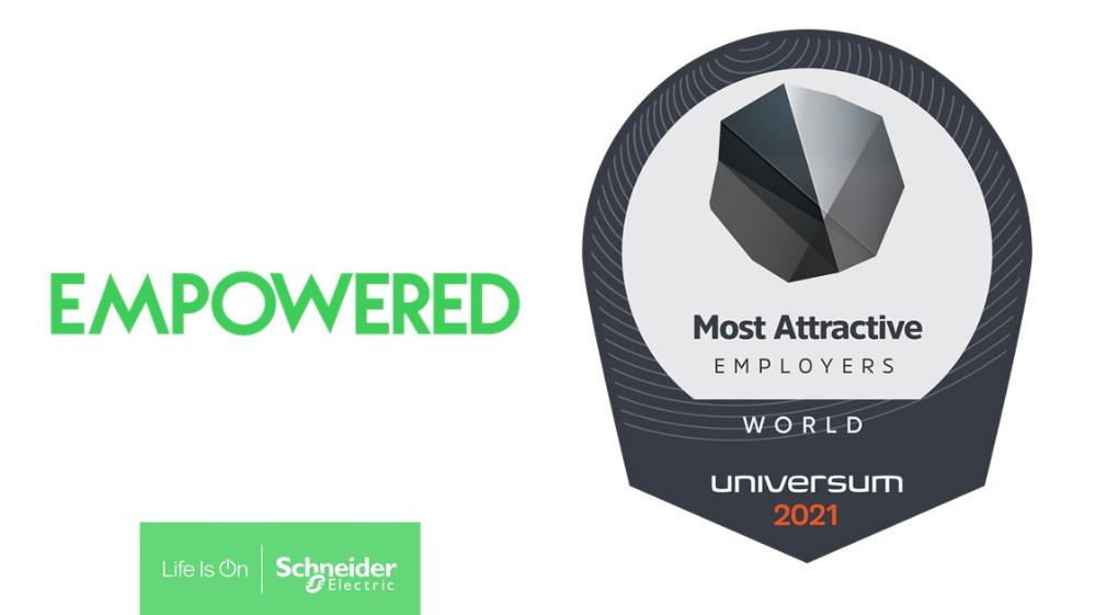 Schneider Electric est dans le Top 25 d’Universum des employeurs les plus attractifs au monde