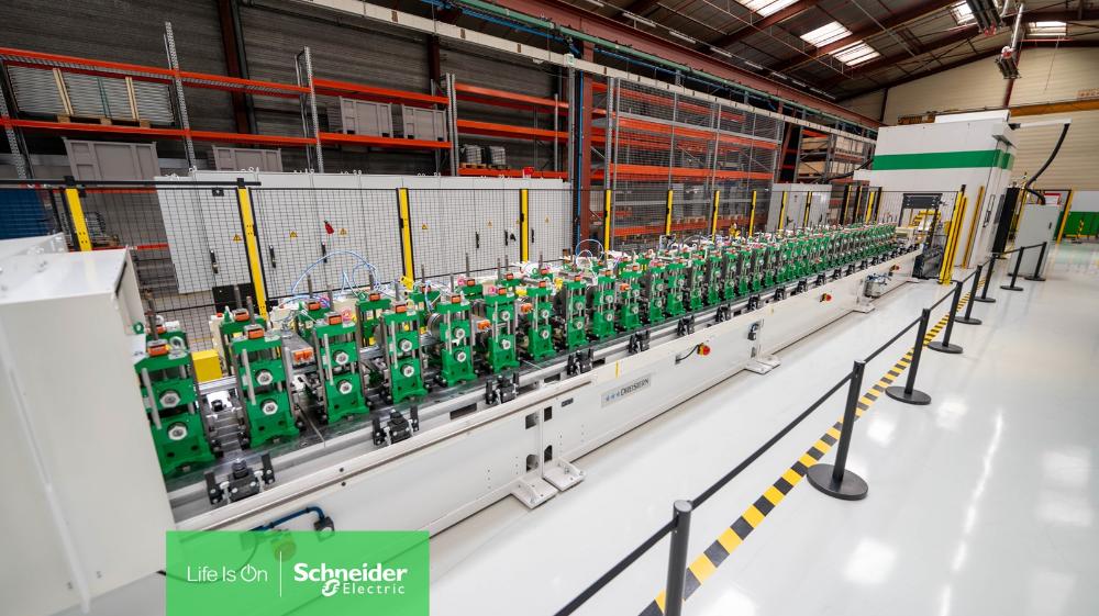 Schneider Electric’s Sarel site invests in industrial performance and carbon reduction improvements