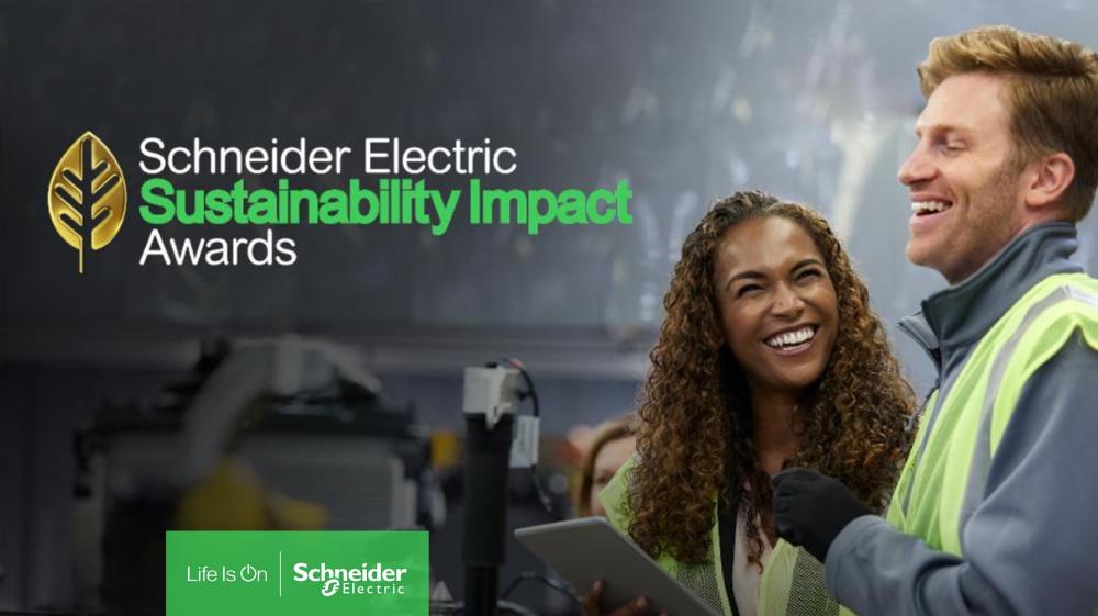 Schneider Electric Sustainability Impact Awards back for a second year and nominations now open to customers and suppliers too
