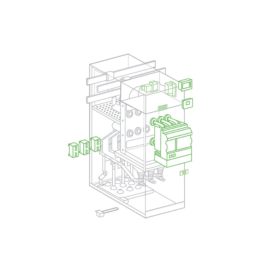 Components for MV switchgear