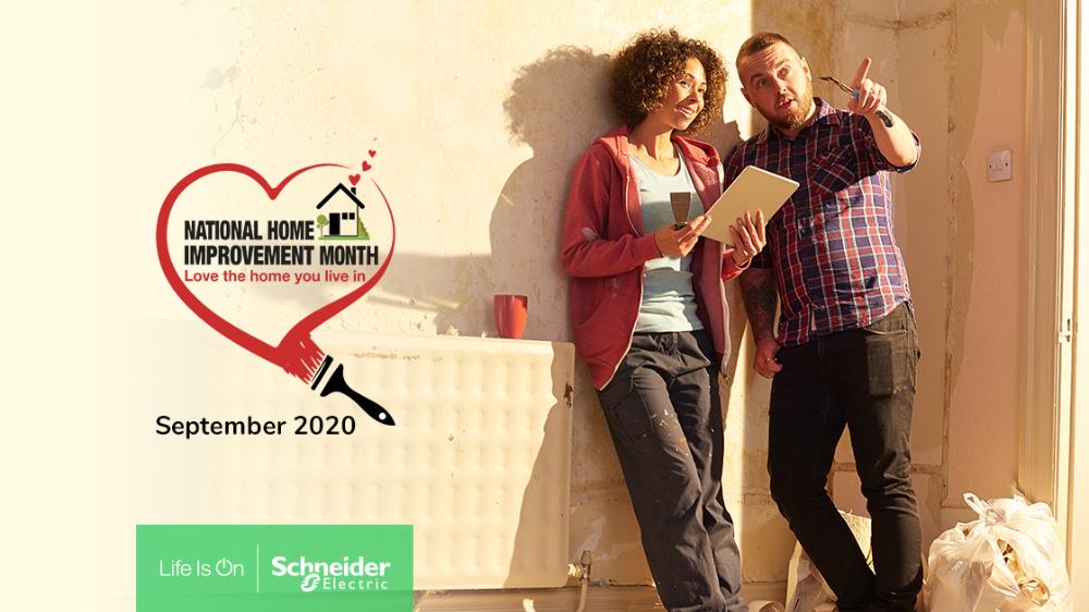 Schneider Electric Partners with National Home Improvement Month