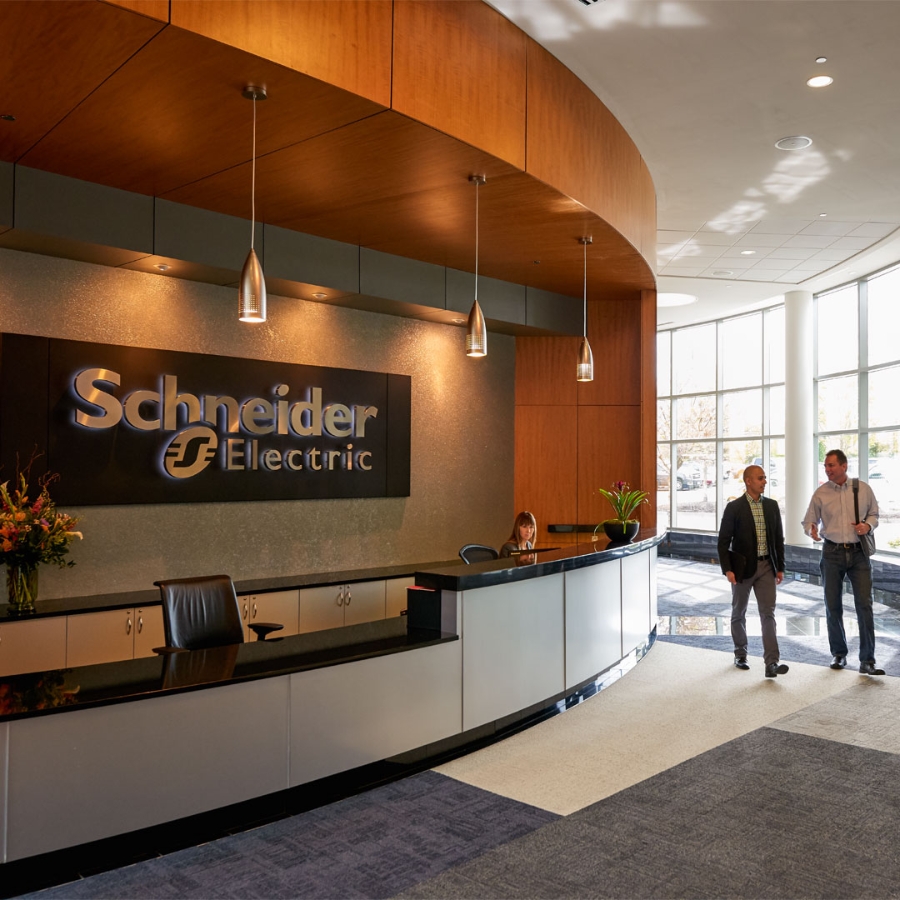 Schneider Office site reception