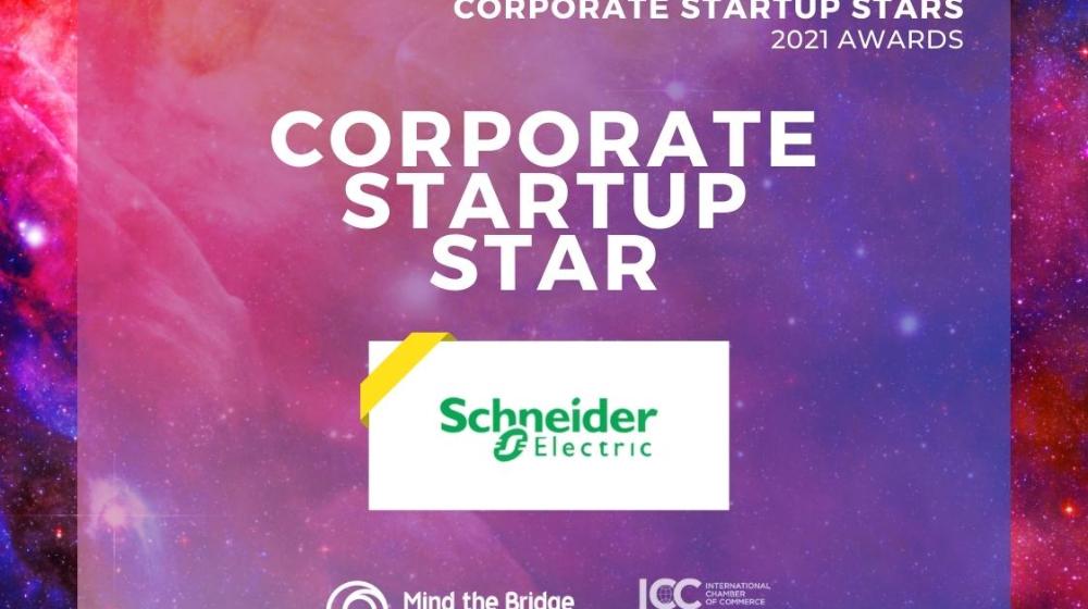 Schneider Electric es nombrada como una de las 25 “Corporate Startup Stars”