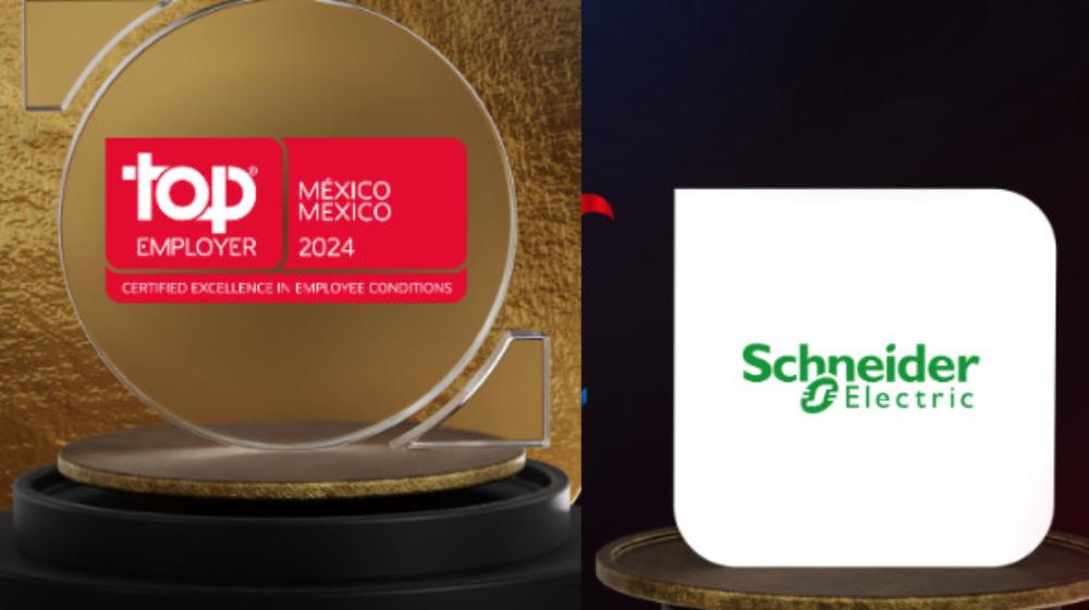 Schneider Electric destaca como una empresa Top Employer en México
