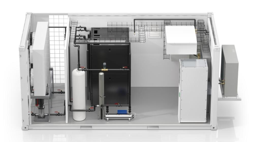 Nu lanseras EcoStruxure Modular Data Center – ett vätskekylt komplett datacenter från Schneider Electric