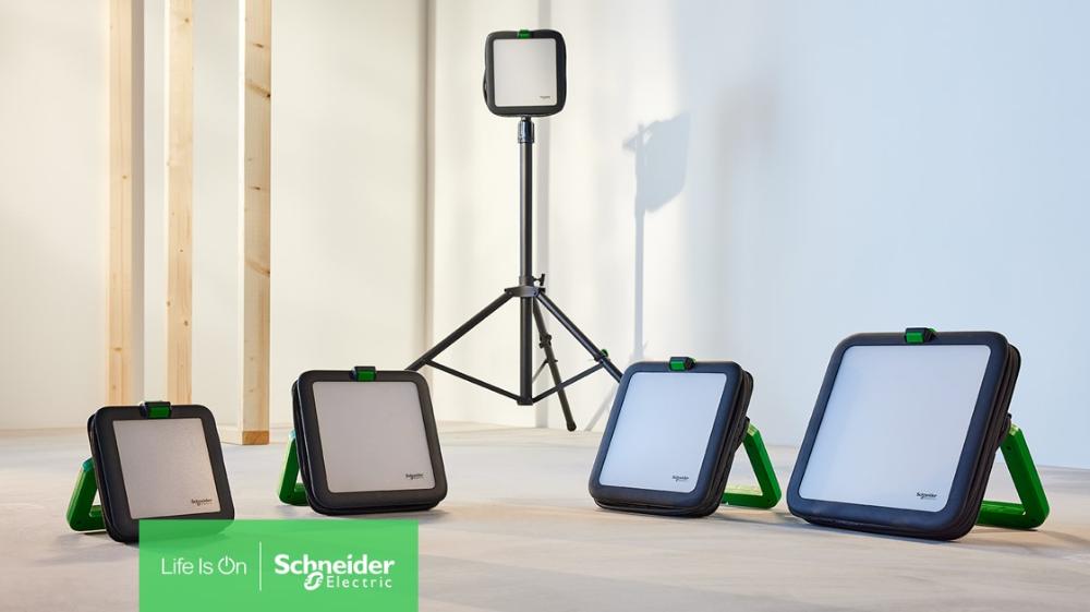 Schneider Electric lanserar nya arbetslampor med senaste LED-tekniken och flera extra funktioner