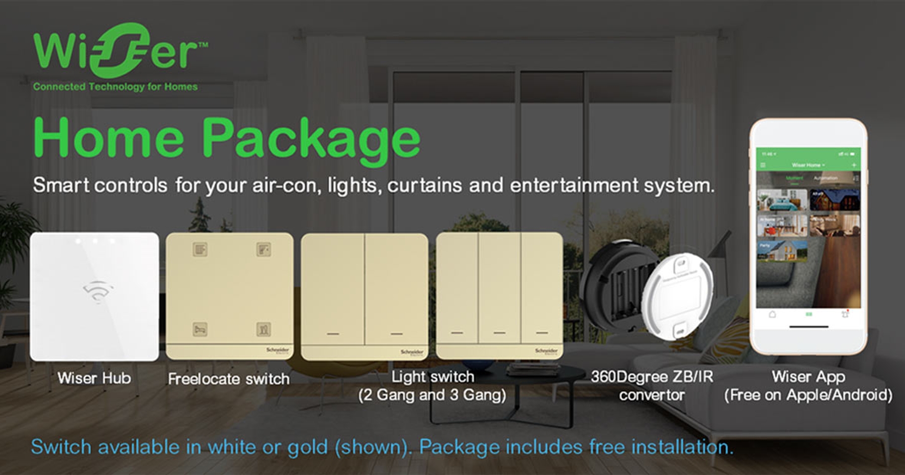 Smart Switches & Smart Homes | Schneider Electric Singapore