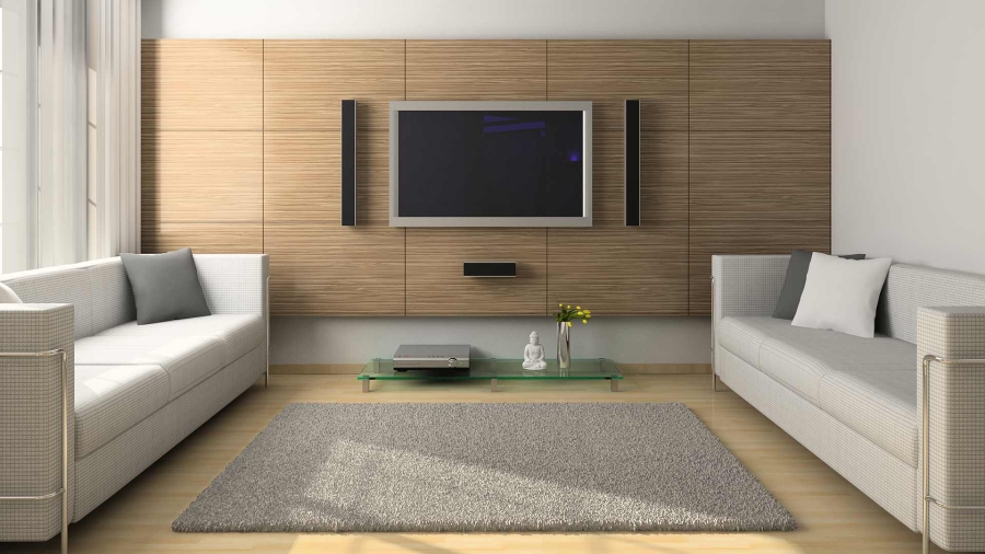 minimalistic living room