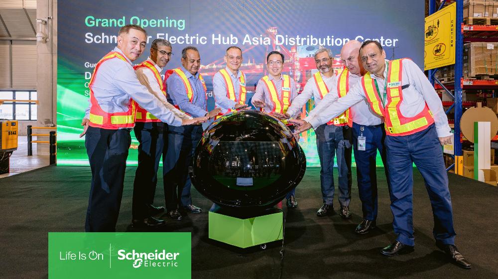 Schneider Electric invests $110 million in carbon-neutral Hub Asia distribution centre near Tuas Megaport; leads the way in smart logistics