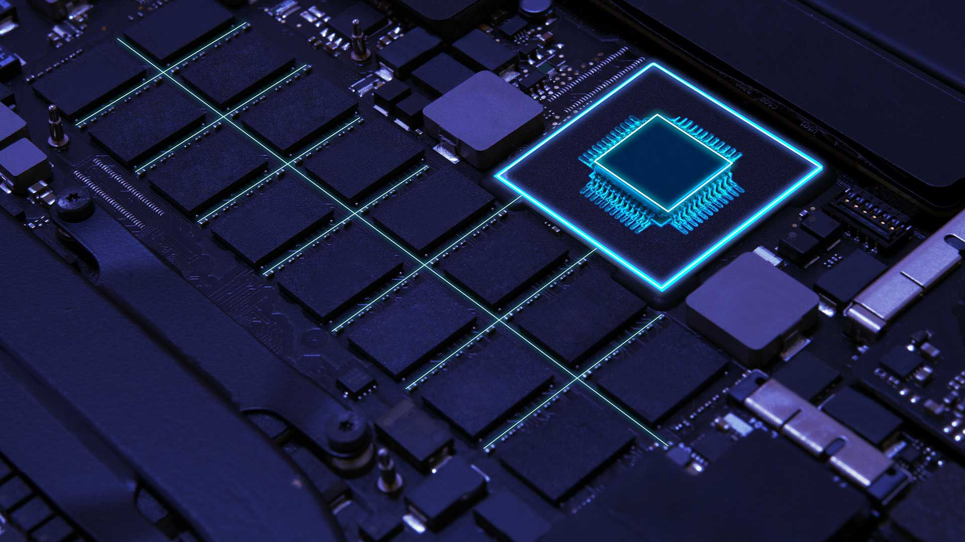 miniature of electronic components