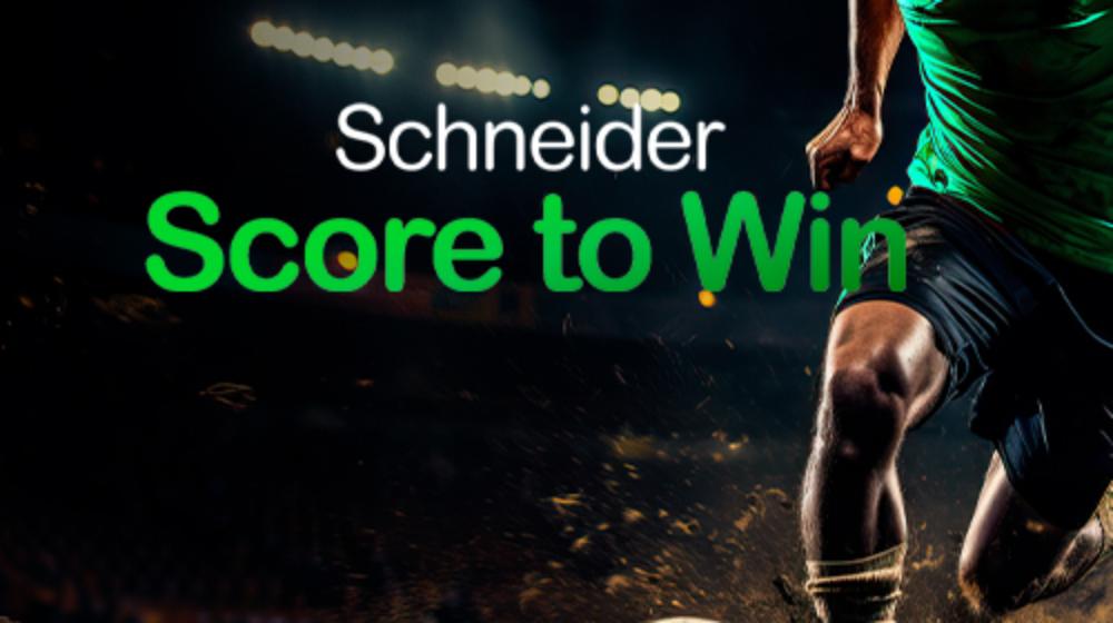 Get ready to win big with the ‘Score to Win’ competition from Schneider Electric