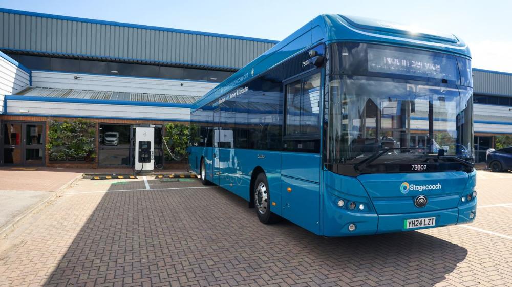 Stagecoach works with Schneider Electric to power greener bus journeys across the UK