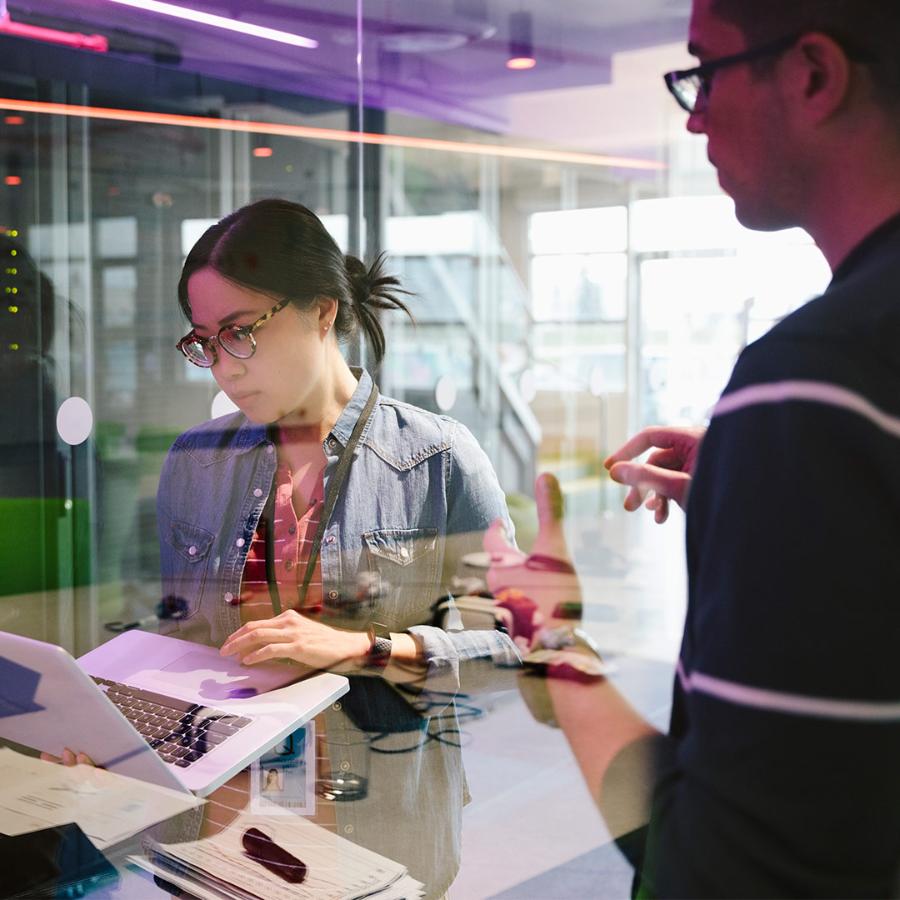 Computer Technician in Server Room