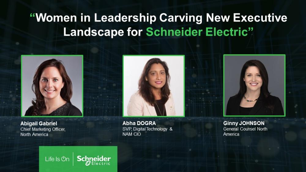 Women in Leadership Carving New Executive Landscape for Schneider Electric