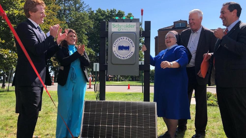 Schneider Electric and Citizens Energy Activate First-of-its-kind Microgrid at Daughters of Mary Campus