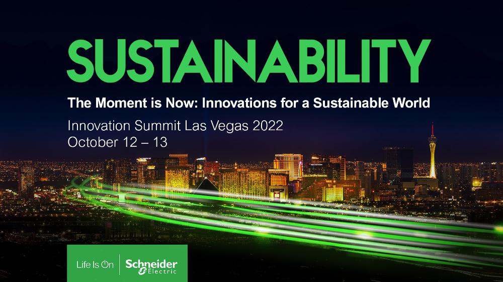 Schneider Electric Kicks Off Its Innovation Summit Las Vegas With A Call To Keep Accelerating Sustainability Action