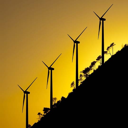 sunset wind energy