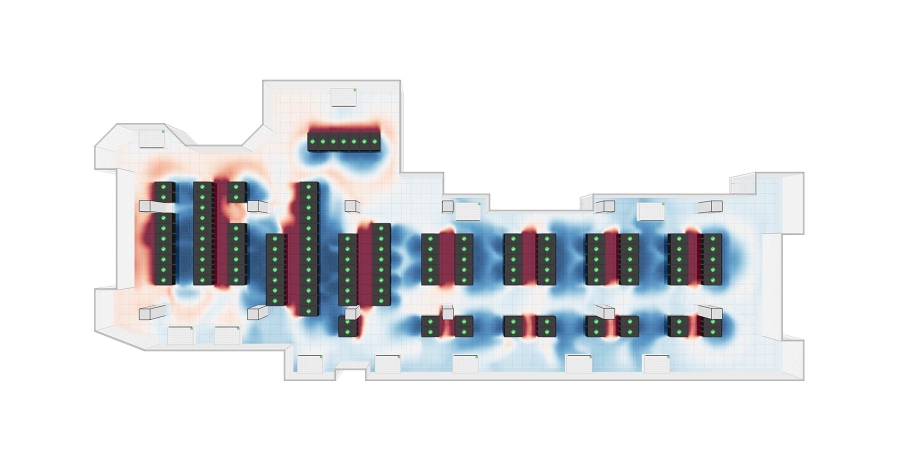 A diagram of a circuit board