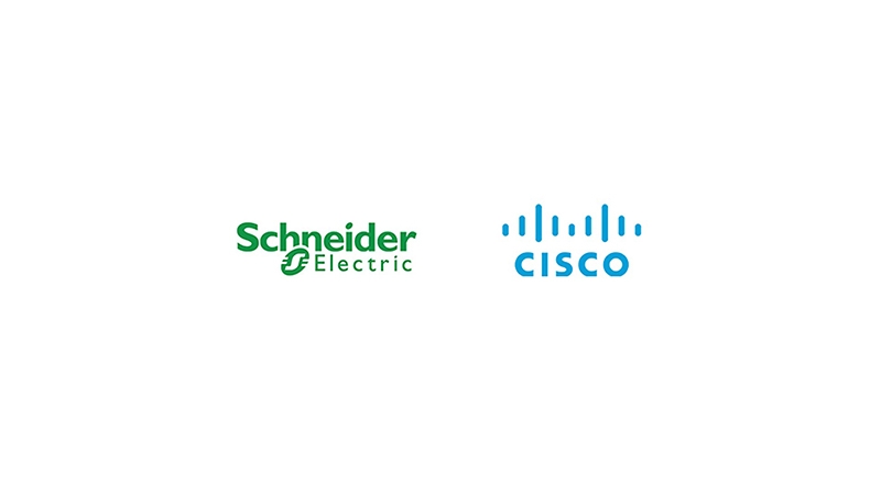 Schneider electric and Cisco logo