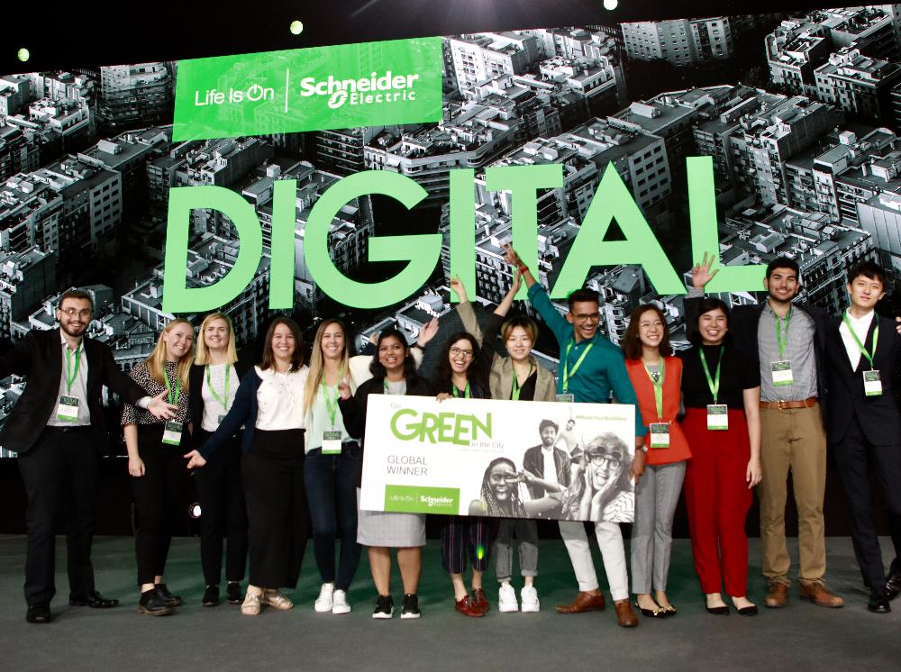 Batteries Using Aloe Vera Wins Schneider Electric’s 2019 Go Green in the City Student Competition