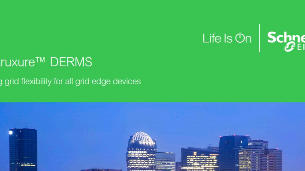 Schneider Electric Provides Grid Flexibility with the Release of EcoStruxure DERMS