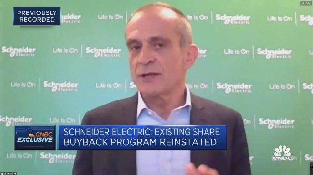 Schneider Electric CEO says Covid pandemic has raised awareness of climate change and digitization