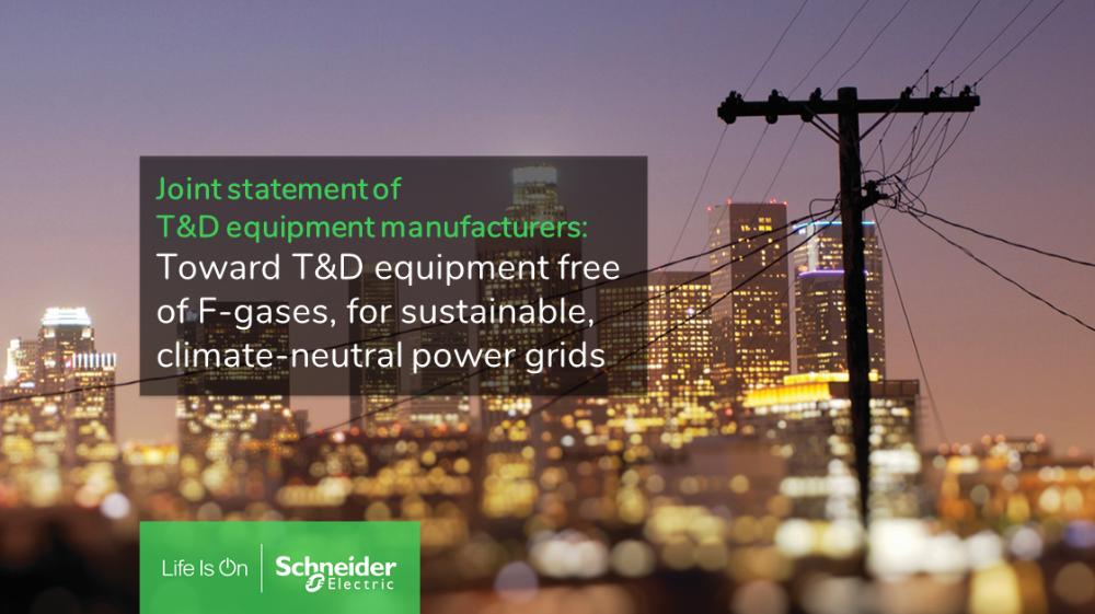 Schneider Electric continues to innovate for a net-zero future free of fluorinated gases