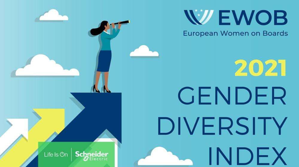 Schneider Electric is recognized by European Women on Boards Gender Diversity Index