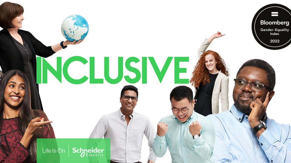 Schneider Electric’s commitment to DEI recognized by Bloomberg’s Gender-Equality Index for fifth year in a row
