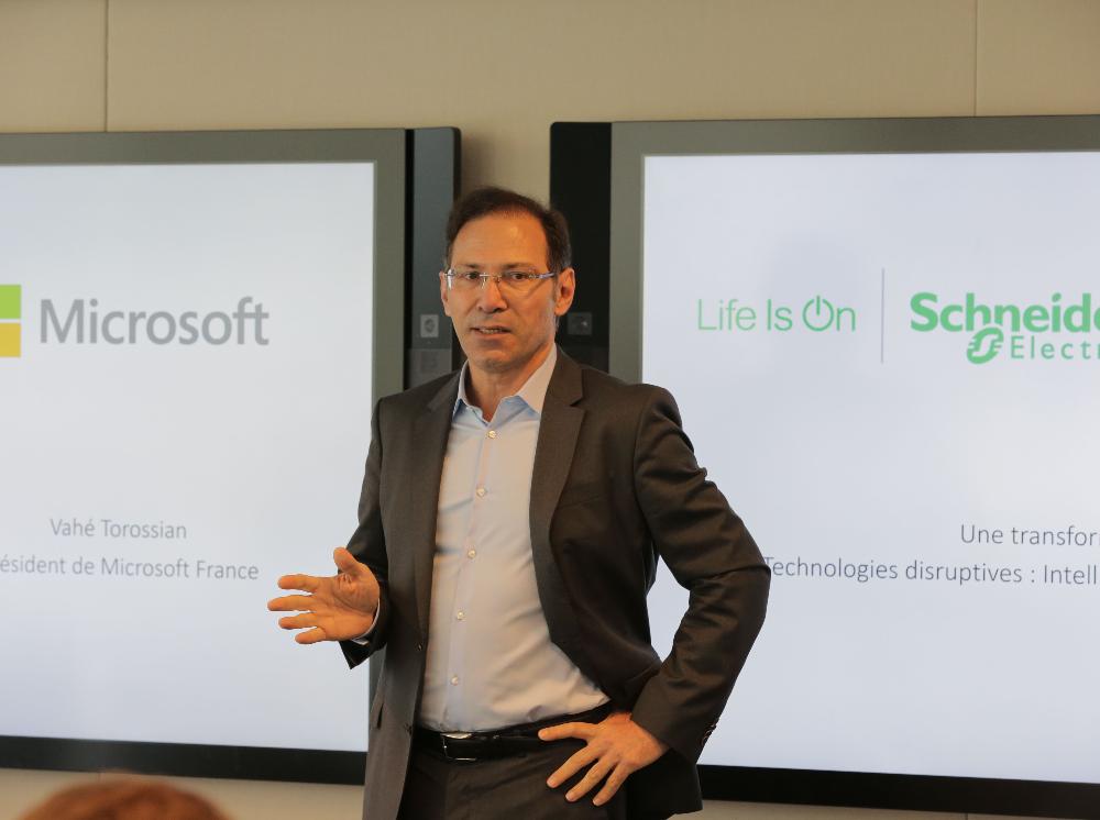 Microsoft et Schneider Electric : réussir sa transformation numérique - Vahe TOROSSIAN (.jpg, Photo)