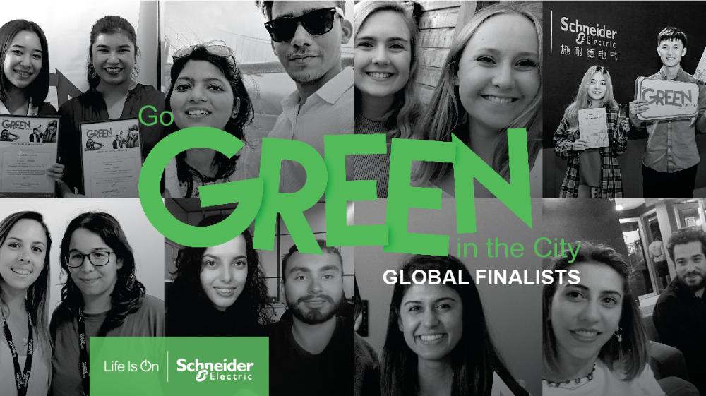 Schneider Electric dévoile les équipes qualifiées pour la finale de « Go Green » à Barcelone
