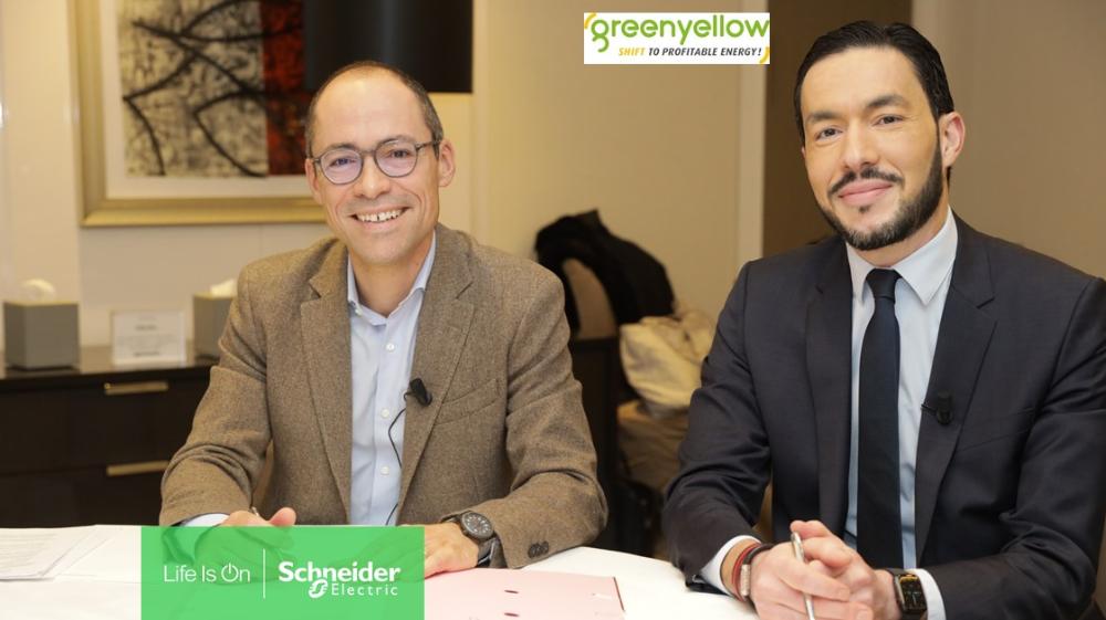 Schneider Electric et GreenYellow s’associent pour accélerer la trajectoire bas carbone des grandes entreprises à travers le monde
