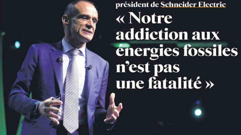Jean-Pascal Tricoire : « Notre addiction aux énergies fossiles n’est pas une fatalité »