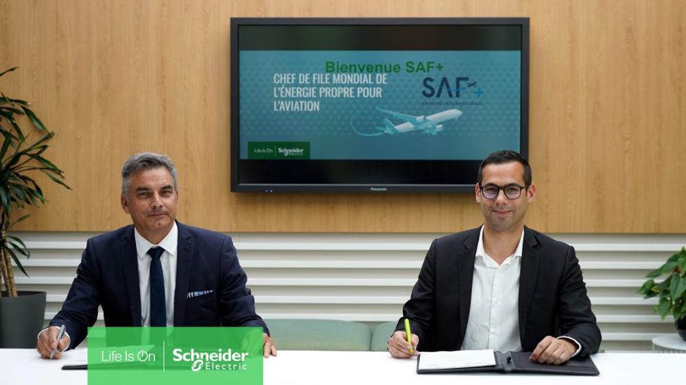 Schneider Electric accompagne SAF+ IG, pure player du e-SAF, pour optimiser l’efficacité de ses futurs sites de production de e-carburant